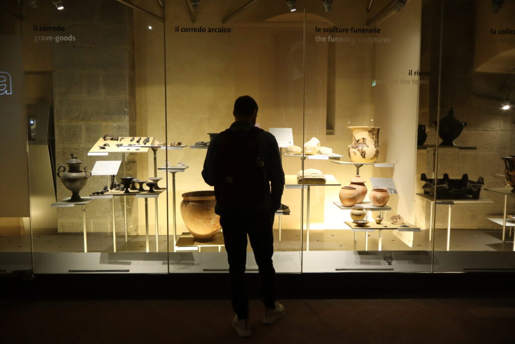 Museo dell'Accademia Etrusca, photo courtesy of Francis Oliver, 2024.